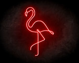 Flamingo Neon Sign - Neonreclame borden_
