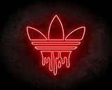 Adidas Drip Neon Sign - Neonreclame borden_