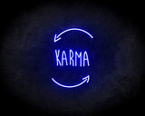 Karma Neon Sign - Neonreclame borden_