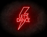 Lets Dance Neon Sign - Neonreclame borden_