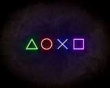 Playstation Neon Sign - Neonreclame borden_