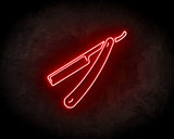 Razor Blade Neon Sign - Neonreclame borden_