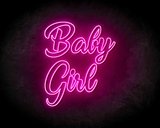 Baby Girl Neon Sign - Neonreclame borden_