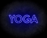 Yoga Neon Sign - Neonreclame borden_