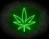 WEED neon sign - LED neon reclame borden_