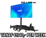 Mobiel LED scherm 7m2 - Verhuur 1 week_