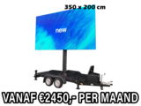 Mobiel LED scherm 7m2 - Verhuur 1 maand_