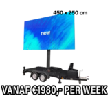 Mobiel LED scherm 12m2 - Verhuur 1 week_