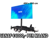 Mobiel LED scherm 12m2 - Verhuur 1 maand_