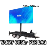 Mobiel LED scherm 18m2 XXL - Verhuur 1 dag_