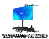 Mobiel LED scherm 18m2 XXL - Verhuur 1 maand_