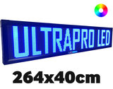 UltraPro series - Professionele LED lichtkrant afm. 264 x 40 x 7 cm_