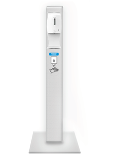 Automatische mist desinfectiezuil DeLuxe - Desinfectiepaal - Dispenser Automatische mist desinfectiezuil DeLuxe - Desinfectiepaal - Dispenser
