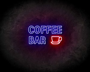 COFFEE BAR neon sign - LED neon reclame bord