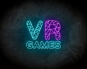VR games LED Neon Sign - Neon verlichting