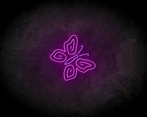 BUTTERFLY Neon Sign - Neonreclame borden BUTTERFLY Neon Sign - Neonreclame borden
