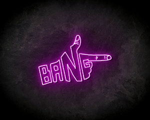Bang LED Neon Sign - Neon verlichting Bang LED Neon Sign - Neon verlichting
