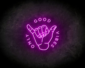 Good Vibes Only LED Neon Sign - Neon verlichting Good Vibes Only LED Neon Sign - Neon verlichting