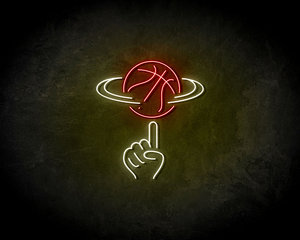 Spinning basketbal Neon Sign - Neonreclame borden Spinning basketbal Neon Sign - Neonreclame borden