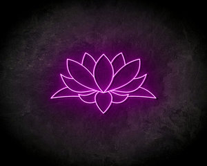 Lotus Neon Sign - Neonreclame borden Lotus Neon Sign - Neonreclame borden