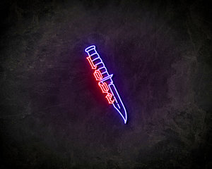 The Love Knife LED Neon Sign - Neon verlichting The Love Knife LED Neon Sign - Neon verlichting