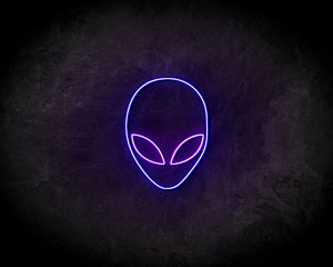 Alien Neon Sign - Neonreclame borden