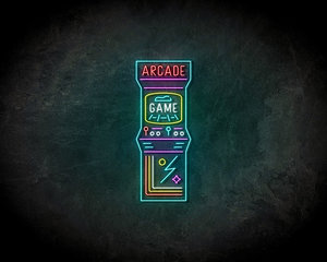 Arcade Game Neon Sign - Neonreclame borden