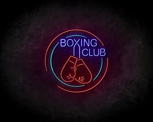Boxing Club LED Neon Sign - Neon verlichting