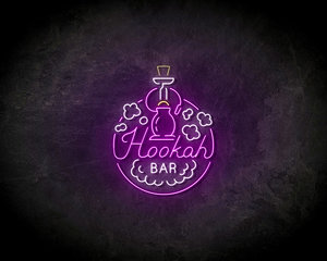 Hookah Bar Neon Sign - Licht reclame 