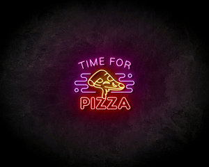 Time For Pizza Neon Sign - Licht reclame 