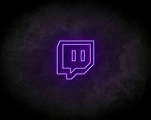 Twitch Neon Sign - Neonreclame borden