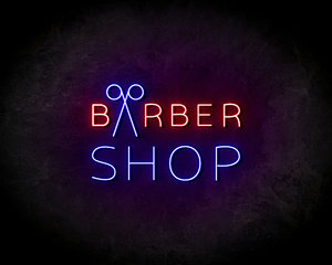 Barbershop Simpel Neon Sign - Neonreclame borden