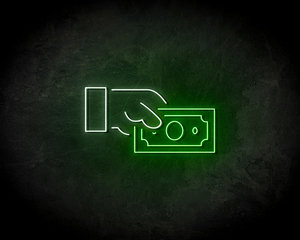 Cash Money Neon Sign - Neonreclame borden