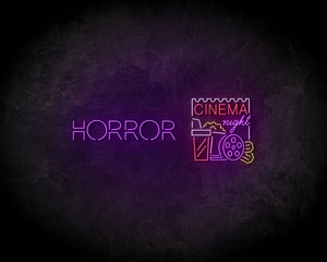 Horror Neon Sign - Licht reclame 
