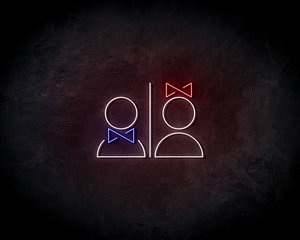 Couple Neon Sign - Neonreclame borden