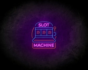 Slot machine LED Neon Sign - Neon verlichting
