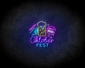 Oktoberfest beer LED Neon Sign - Neon verlichting