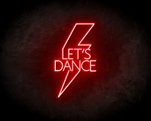 Lets Dance Neon Sign - Neonreclame borden Lets Dance Neon Sign - Neonreclame borden