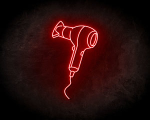 Blow Dryer Neon Sign - Neonreclame borden