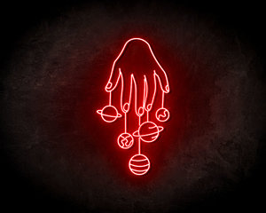Cosmic Hands Neon Sign - Neonreclame borden