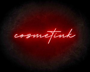 Cosmetink neon sign - LED neon reclame bord Cosmetink neon sign - LED neon reclame bord