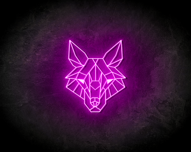 WOLF neon sign - LED neon reclame bord