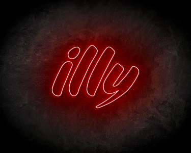 ILLY neon sign - LED neon reclame bord