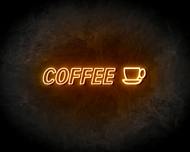 COFFEE neon sign - LED neon reclame bord