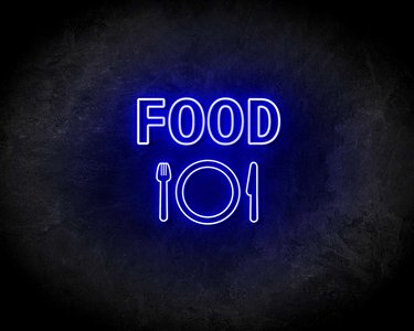 FOOD neon sign - LED neon reclame bord