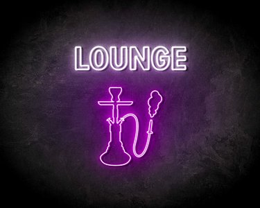 LOUNGE neon sign - LED neon reclame bord