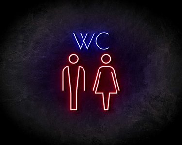 WC NORMAL neon sign - LED neon reclame bord
