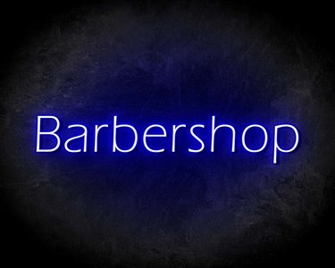 BARBERSHOP neon sign - LED neon reclame bord neon letters verlichting