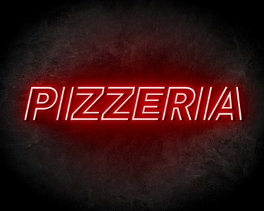 PIZZERIA neon sign - LED neon reclame bord neon letters verlichting