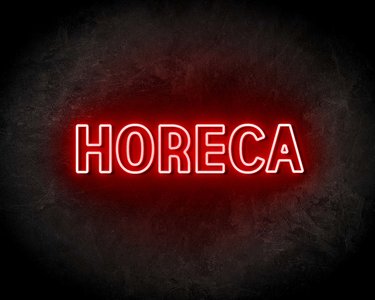 HORECA neon sign - LED neon reclame bord neon letters verlichting